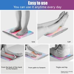 2021 Factory Oem Dropshipping Portable Reviews Pad Ems Foot Massage Mat Leg Electric reflexology Reshaping Ems Foot Massager