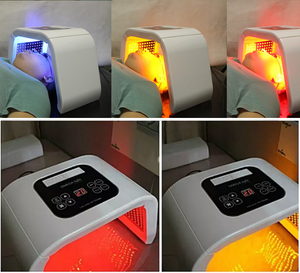 4 Colors LED Omega light Photodynamic PDT Photon Therapay System Beauty Machine for Acnee treatment