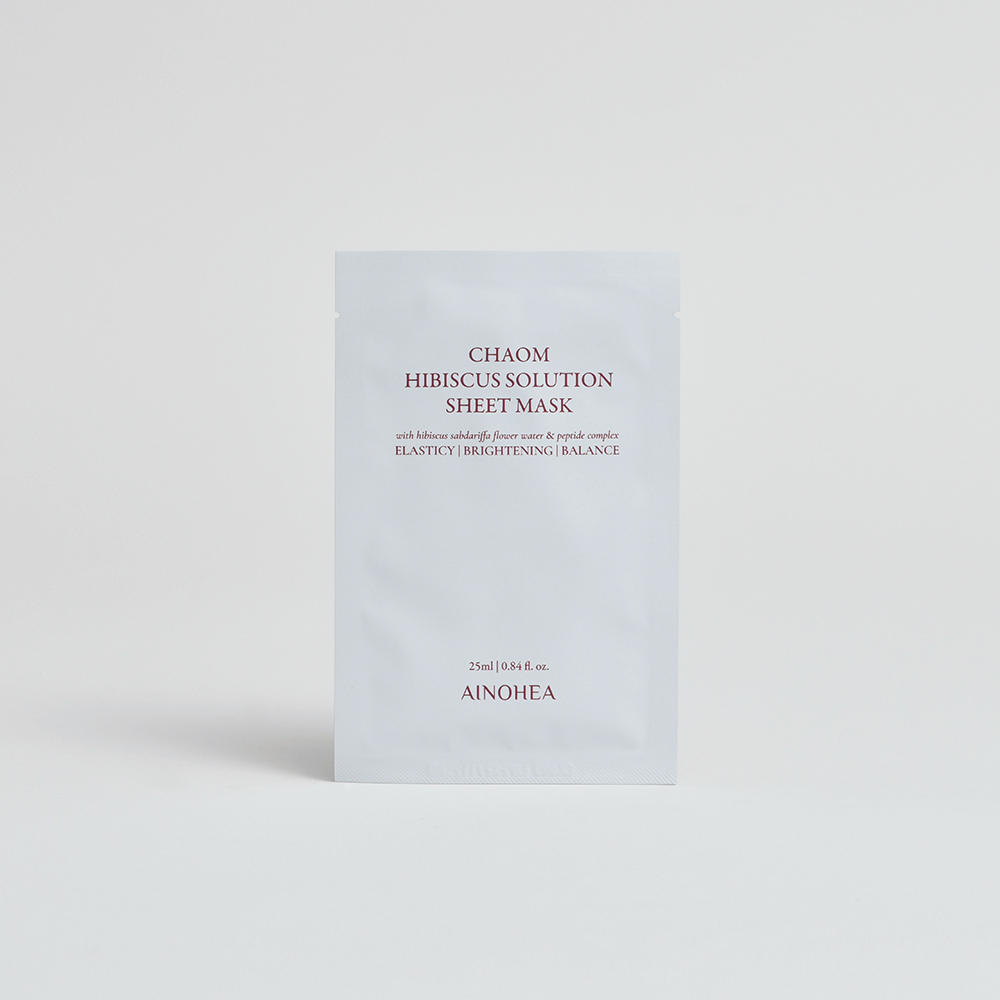 AINOHEA Chaom Hibiscus Solution Sheet Mask 25ml*5ea