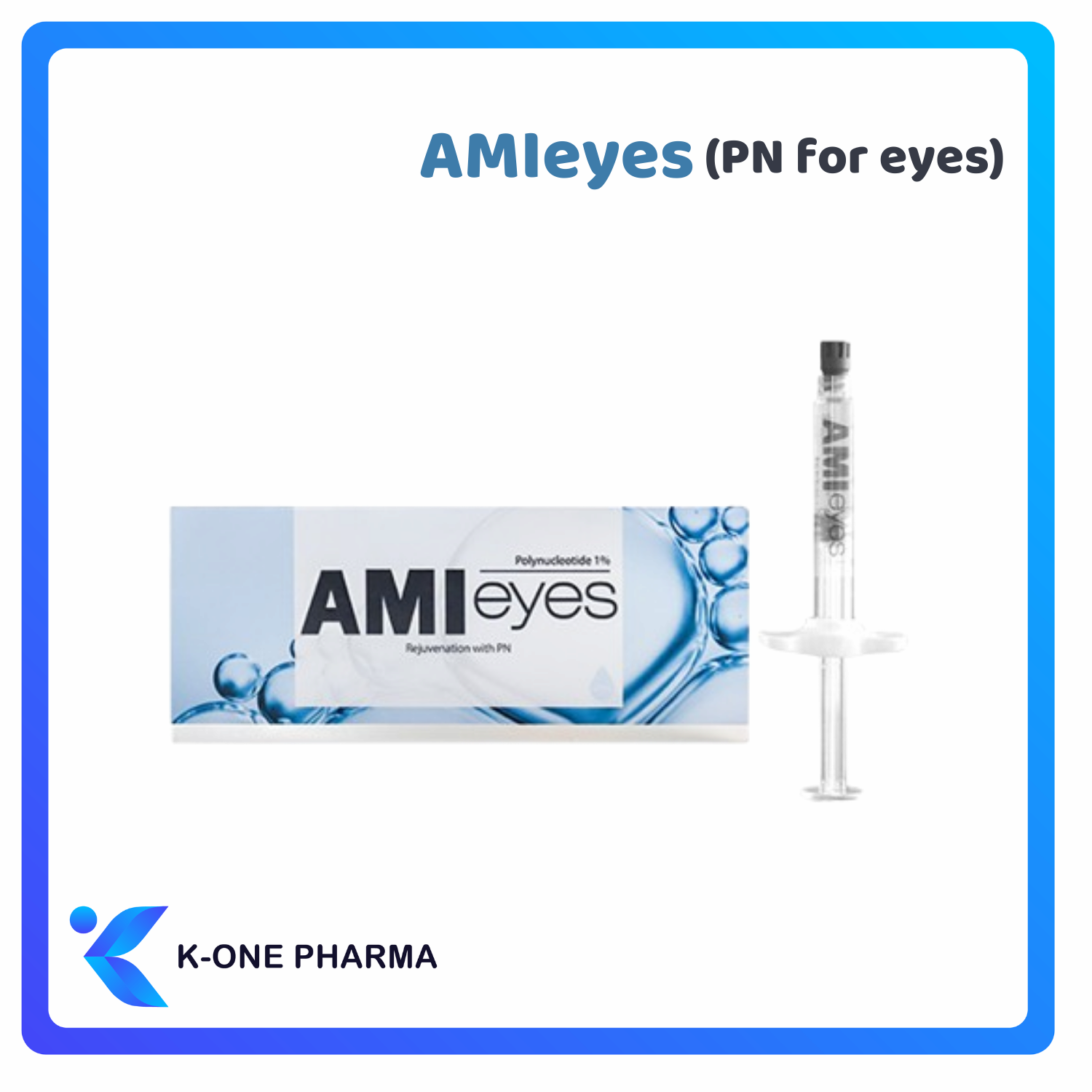 AMIEYES PN FILLER For Eyeskin Revitalization Reduction Of Wrinkles