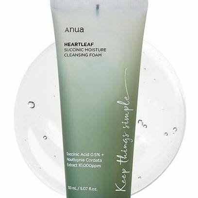 [ANUA]HEARTLEAF SUCCINIC CLEANSING FOAM 25ML