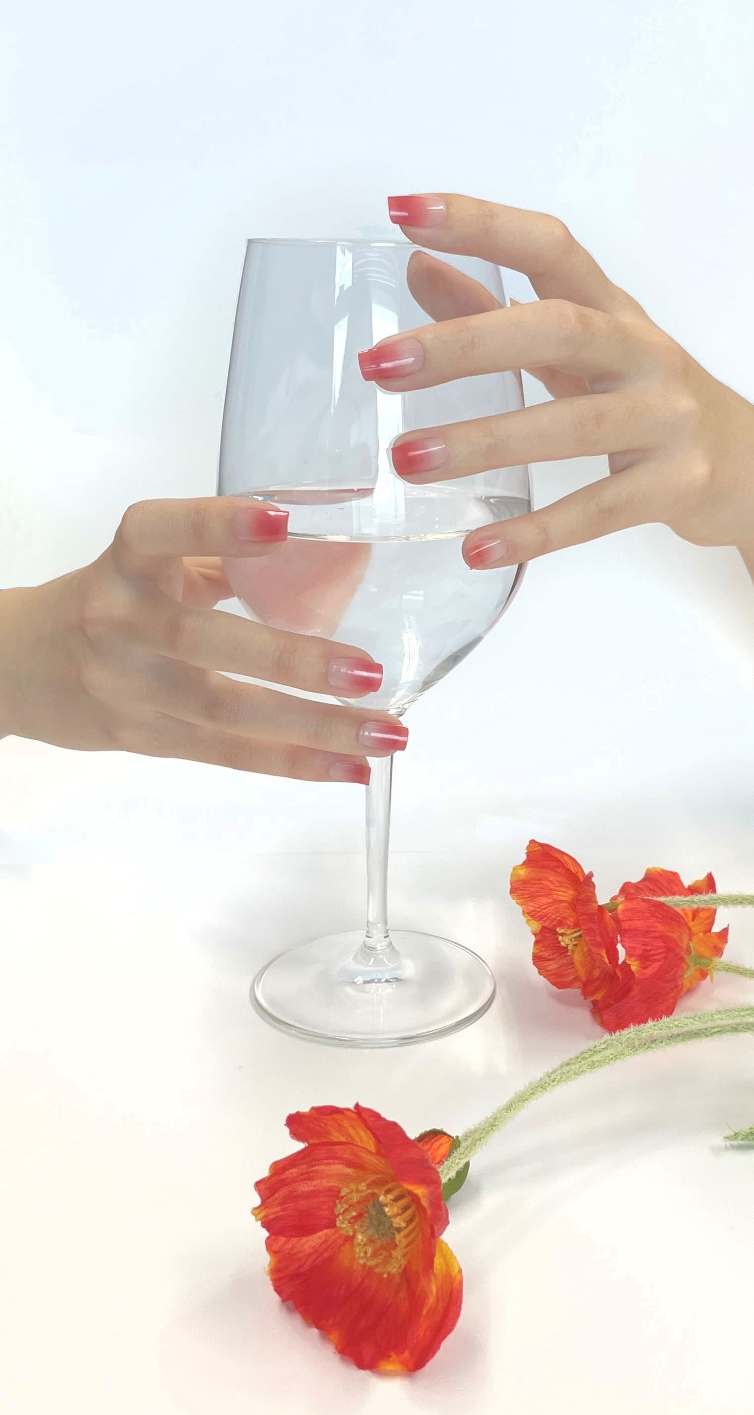 At-home Gel nail sticker (real gel nail, fully cured gel nail sticker)