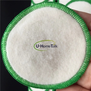 Biodegradable Material Hemp Cotton Makeup Remover Pads Reusable Washable Linen  Cotton Facial Cleaning Pads with Bamboo Tube