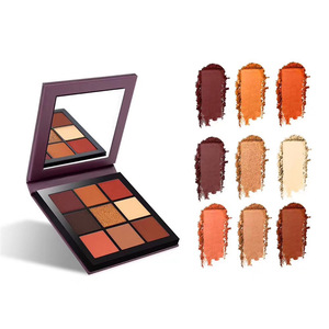 bright colored eyeshadow palette makeup high pigment private label eyeshadow palette