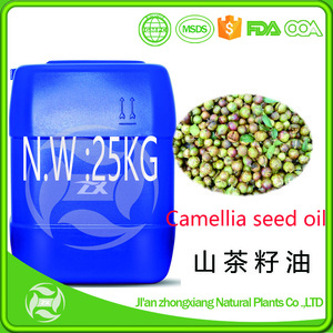 China Native 100% Pure Nature Camellia Seed Oil as good baby oil for skin care