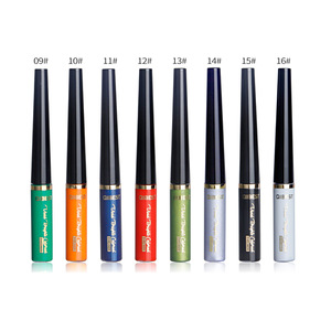 Custom Low Moq Best Waterproof Matte Color Eyeliner Glitter Liquid Eyeliner