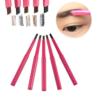 DHL free shipping Autorotation gray eyebrow pencil matching Black and auto eyebrow pencil