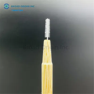 Eco Friendly Biodegradable Bamboo Toothpick Biodegradable Bamboo Interdental Brush