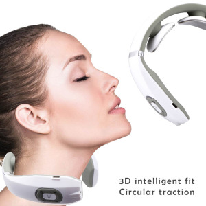 Electric Pulse Neck Massager Back Massager Heating Pain Relief Intelligent Cervical Massage