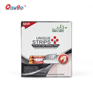 Excellent Whitening effect whitening private label whiting natural charcoal teeth whitener strips kit