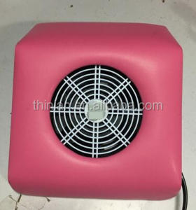 Express  new 2017 China Non Noise Electric sunflower nail table draft fan nail dust extractor vacuum nail dust collector