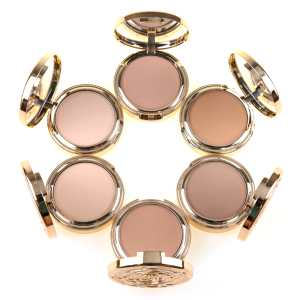 Face Makeup Natural Look High Grade Metal Case Waterproof Single Pressed Powder Compact