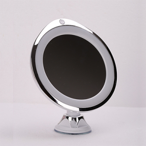 Factory 3X 7X 10X Magnifying Wall Mount Lighted Led Makeup Mirror Illuminated Led Lighted Bathroom Mirror