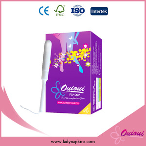 Feminine plastic applicator tampon brands