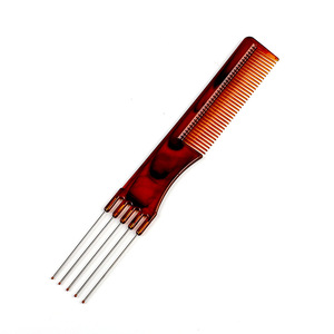 Fork personalized for dyeing hair comb