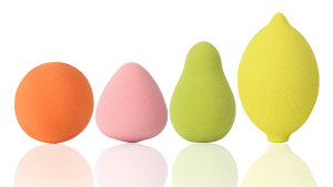 fruit shape makeup sponge Latex free cosmetic puff