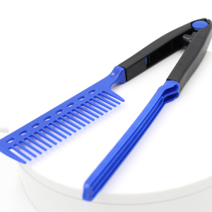 Hair dressing comb high quality plastic heat-resistant large wide hair brush detangling wide tooth comb