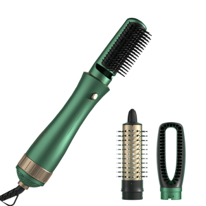 Hair Dryer Brush Hot Air comb One Step Hair Dryer and Styler Electric Blow Dryer Brush Detachable Brush Kits