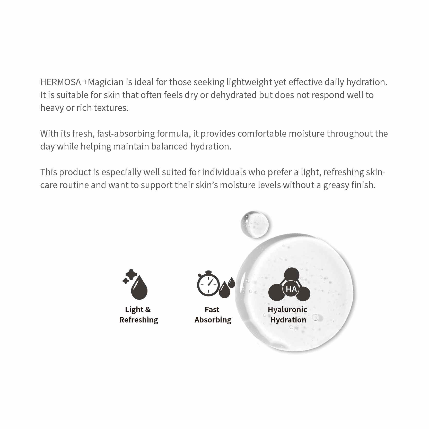 HERMOSA +Magician Hyaluronan Serum