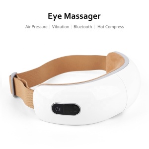 High Quality Eye Care Electric Eye Massager with Heat Wireless Vibration Eyes Music Massager