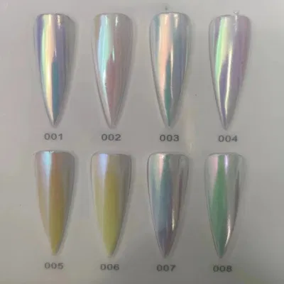 Holographic Color Changing Mirror Chrome Pigment Nail Art Powder