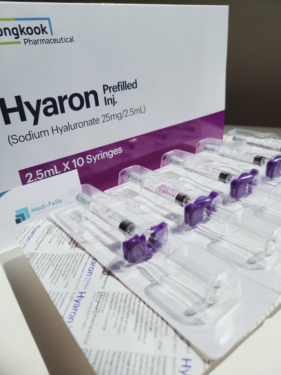 Hyaron Korea Skin Brightening Injections Prefilled SODIUM HYALURONATE INJECTION