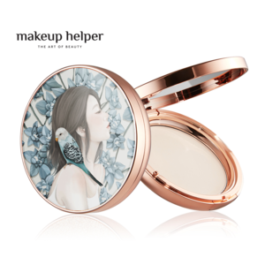 [MAKEUP HELPER] Korean Makeup Powder Pact for Matte finish Sebum control Micro particle Full coverage Long Lasting