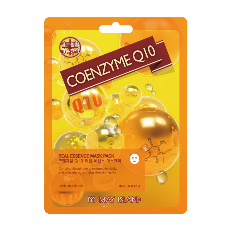 [MAY ISLAND] COENZYME Q10 REAL ESSENCE MASK PACK 25ml