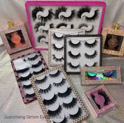 Mink Strip Lashes False Eyelash with Free Paper Package Box