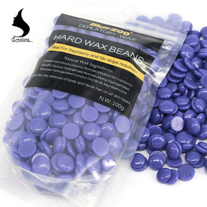 New Depilatory 100g Blue Zoo Hot Film Hard Wax Beans For Men Hair Removal No Waxing Paper Strips Pearl Hair Removal Hot Wax