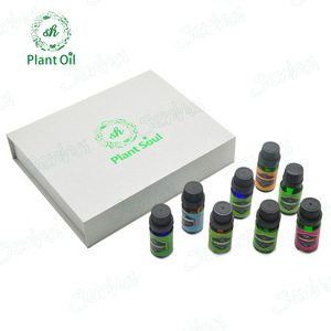 OEM essential oil set 100% pure with 8 pcs and tea tree at cheap price for DIY candle making