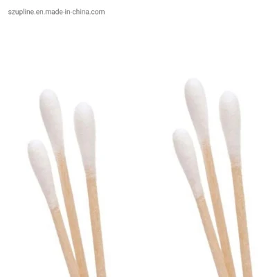 Plastic Stick Disposable Medical Cotton Swabs