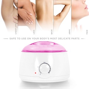 Portable Wax Heater Hair Removal Rechargeable Electric Hot Wax Warmer Heater Body