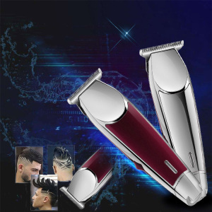 Private label cordless barber salon beard clippers men professional recharge electric hair trimmer 2 in 1 hair cutting