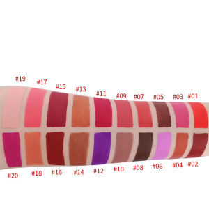 Private Label  Custom Long Lasting Nude Vegan Pigment Lip Stick Waterproof Batom Solid Matte Lipstick Bullet