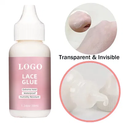 Private Label Hair Extension Wig Glue Extreme Hold waterproof Translucent Wig Adhesive Lace Wig Glue Remover