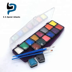 Professional 16 Colors Halloween Party Body Painting Art