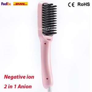 Professional Antomatic LCD Hair Straightener Comb Styling Machine Digital Perm Machine Electric Hair Straightening hot sell