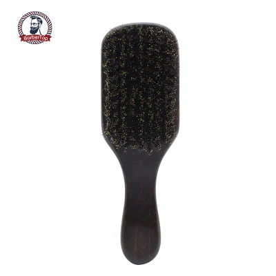 Quality Wood Handle Boar Bristle Cleaning Brush Hairdressing Men Beard