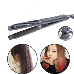 Salon Styling Tools Professional Corrugation Hair Straightener Flat Iron Titanium Flat Iron For Wholesale