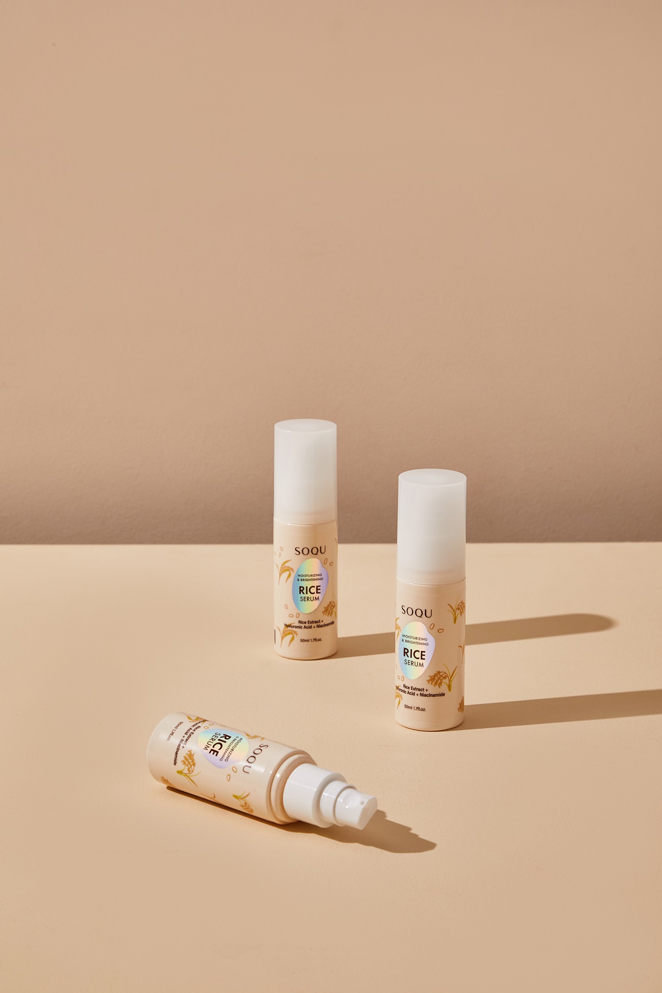 (Skin care, Serum, Rice)SOQU MOISTURIZING &amp; BRIGHTENING RICE SERUM