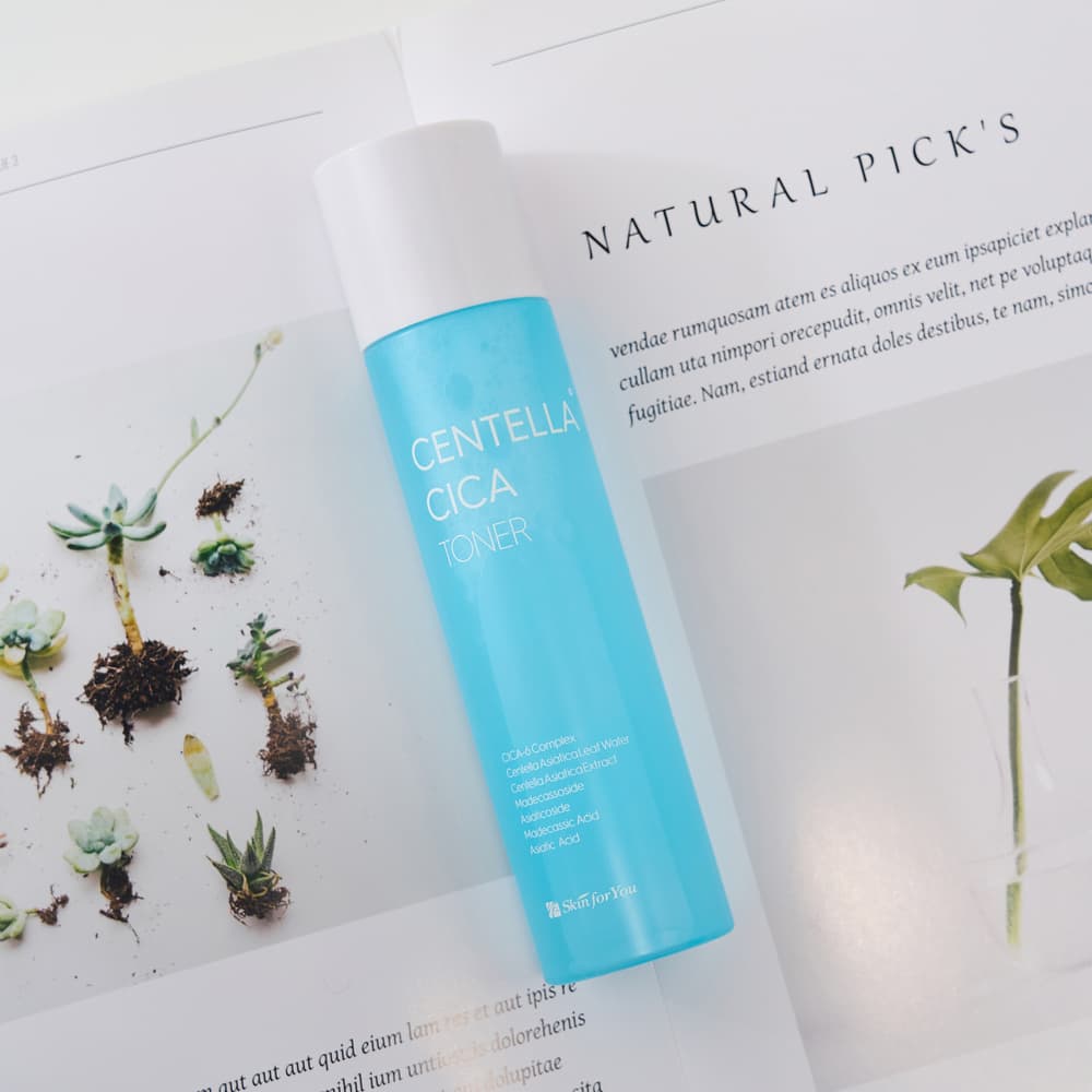 Skin for You CENTELLA CICA TONER Vegan Hypoallergenic Whitening