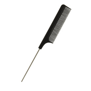 Top Sale Salon Professional Quality Plastic and Metal Pin Tail Combs