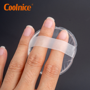 Transparent Washable Foundation Soft Cosmetic Makeup Sponge Silicone Makeup Powder Puff