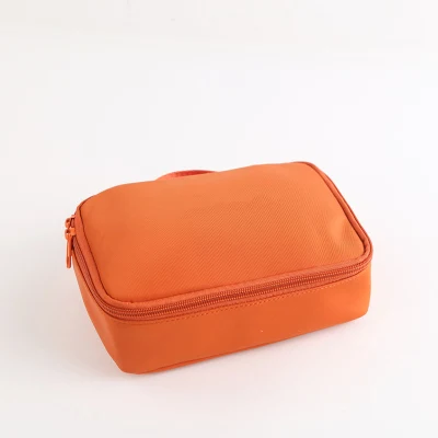 Travel Cosmetic Bag Toiletry Bag Handmade High Quality Nylon Women Wash Bag Customized