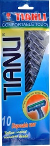 Triple blades disposable razor for shaving