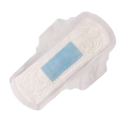 Ultra Thin Biodegradable Sanitary Napkin OEM Sanitary Pad Lady Organic Cotton Topsheet