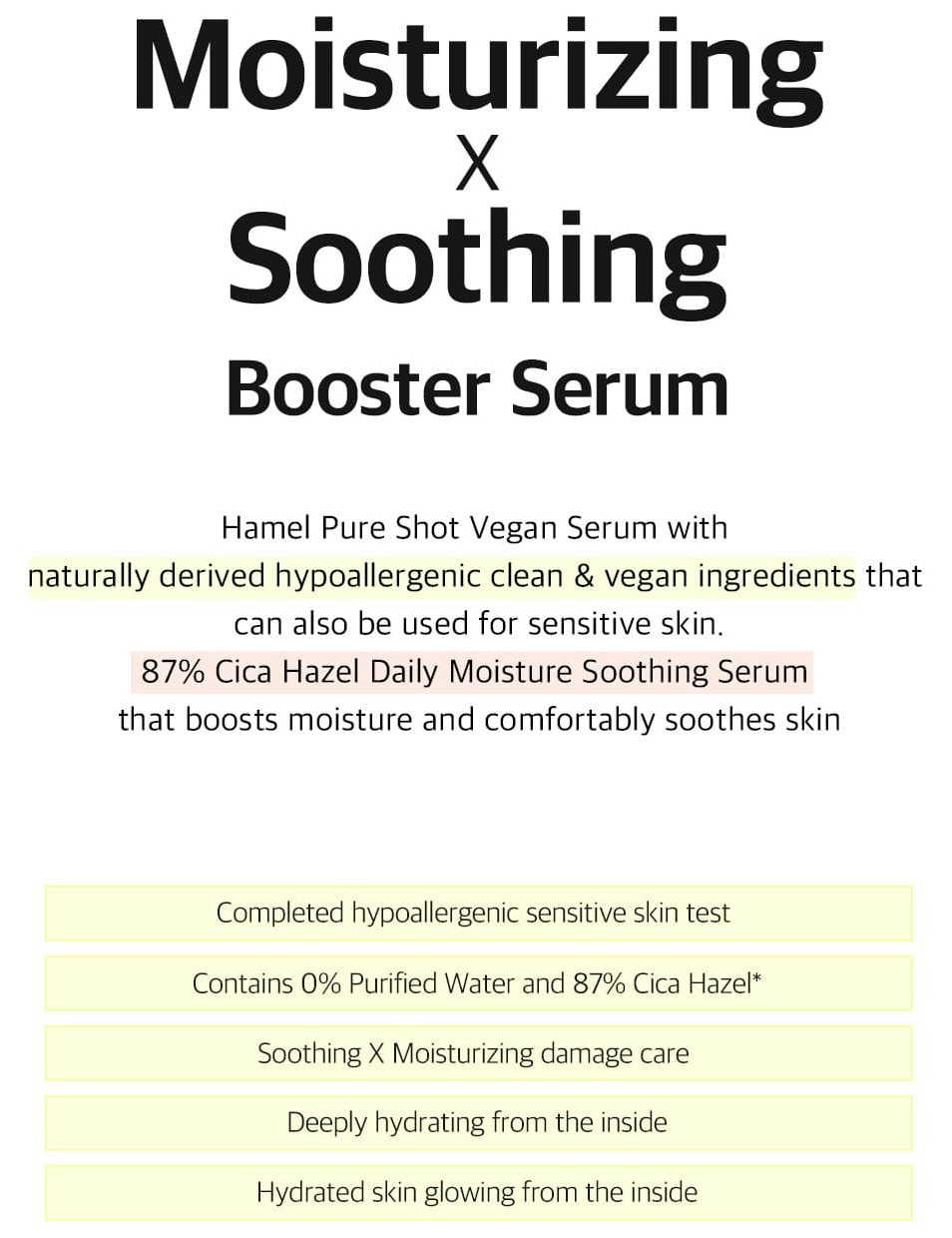 Vegan Booster Calming Mist Serum
