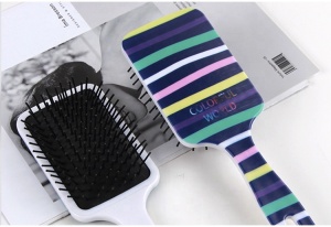 Yaeshii Hot Selling Women Anti-static Hair Scalp Massage Comb Nylon Curly Detangle Hair Brush  Hairdressing Styling brush