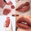 Hot Selling Moisturizing Tinted Lip 6 Colors Glaze Long-Lasting Velvet Matte Lipstick Waterproof Non-Fading Beauty and Cosmetics